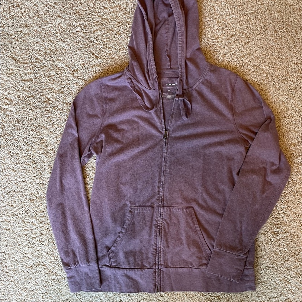 Sonoma Purple Hoodie Sweatshirt